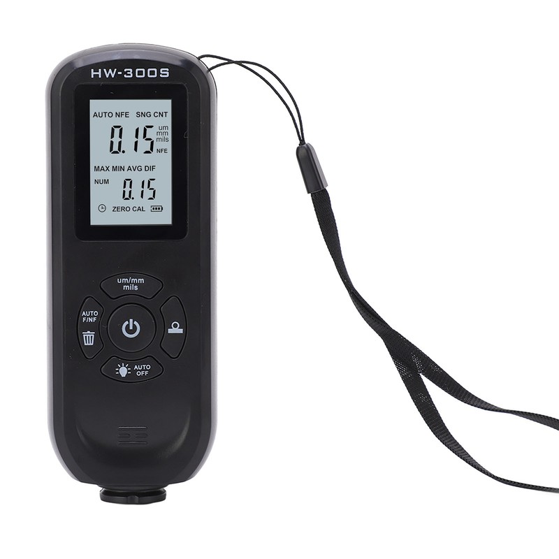 Paint Thickness Gauge Coating Depth Meter Tester Digital Display 3