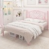 Weehom Full Size Bed Frame with Headboard, Heavy Duty Metal