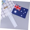 CAXUSD 50Pcs Hand Held Australia Stick Flags Small Country Flags