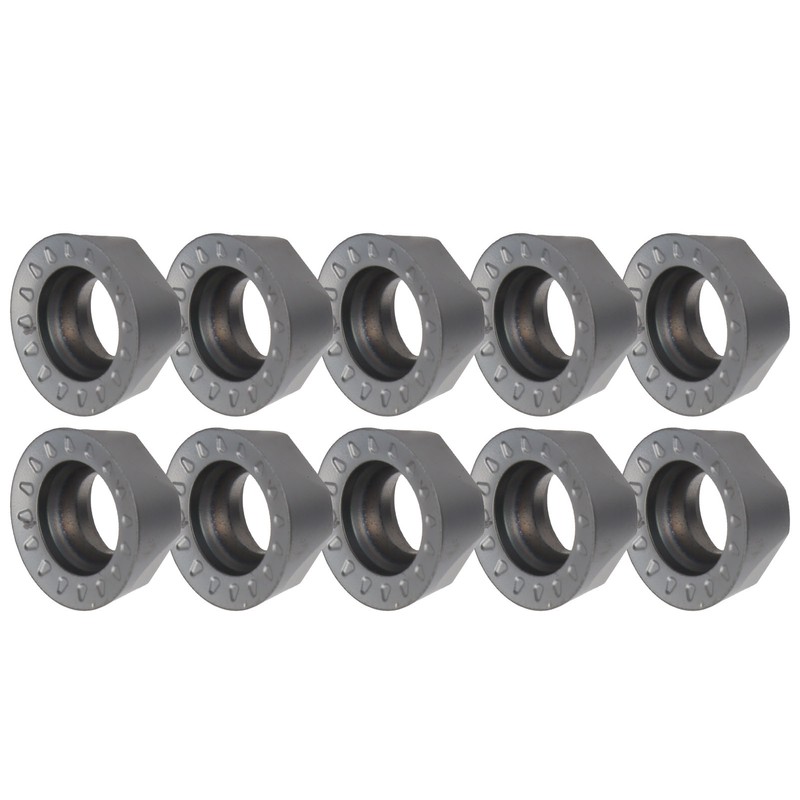 10Pcs Turning Insert Carbide Round Blade Lathe Cutter Milling CNC