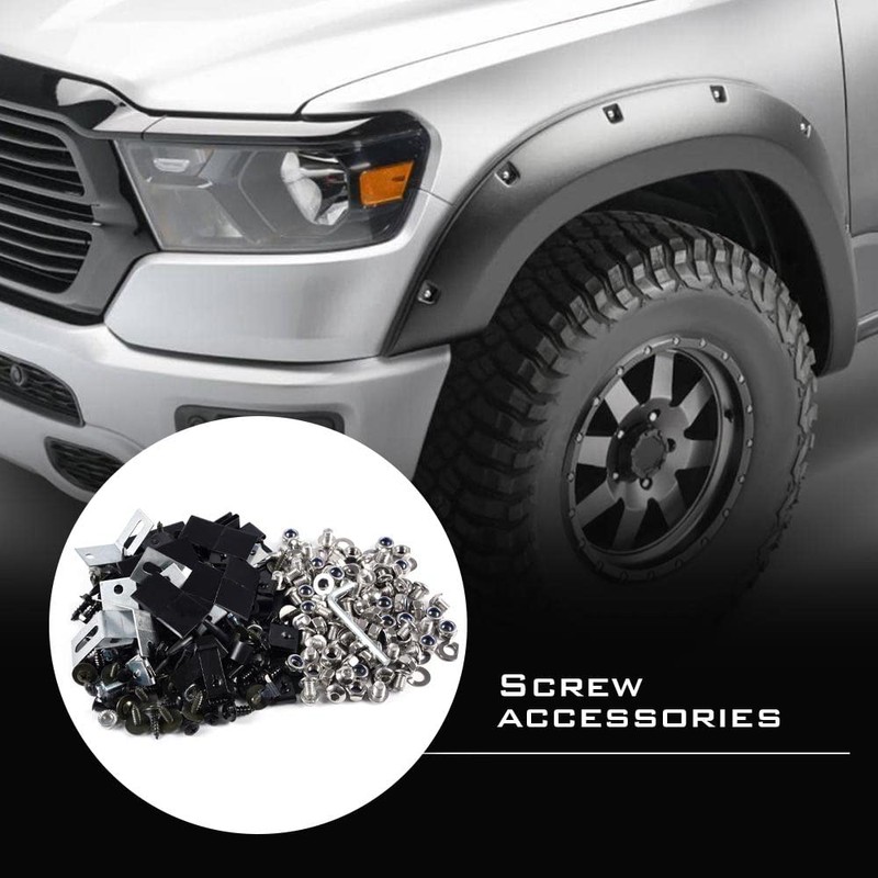 PIT66 Fender Flares Screw/Bolt Hardware Kit Set Compatible with Ford