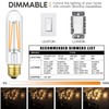 Dimmable T10 LED Bulb 8W Equal E26 Edison Bulb 75