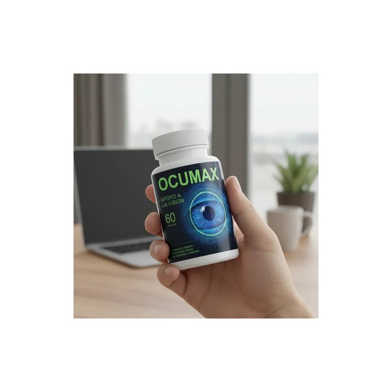 Ocumax 120 Cpsulas Luteina Zeaxantina Vitamina A Zinc Sin Sabor