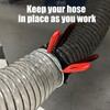 Peachtree Woodworking 2-1/2 inch EZ-Release Hose Clamp for Dust Collection