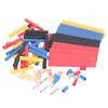 678PCS Cold Pressed Terminals Kit Rubber Electrical Insulated Terminals Assortment