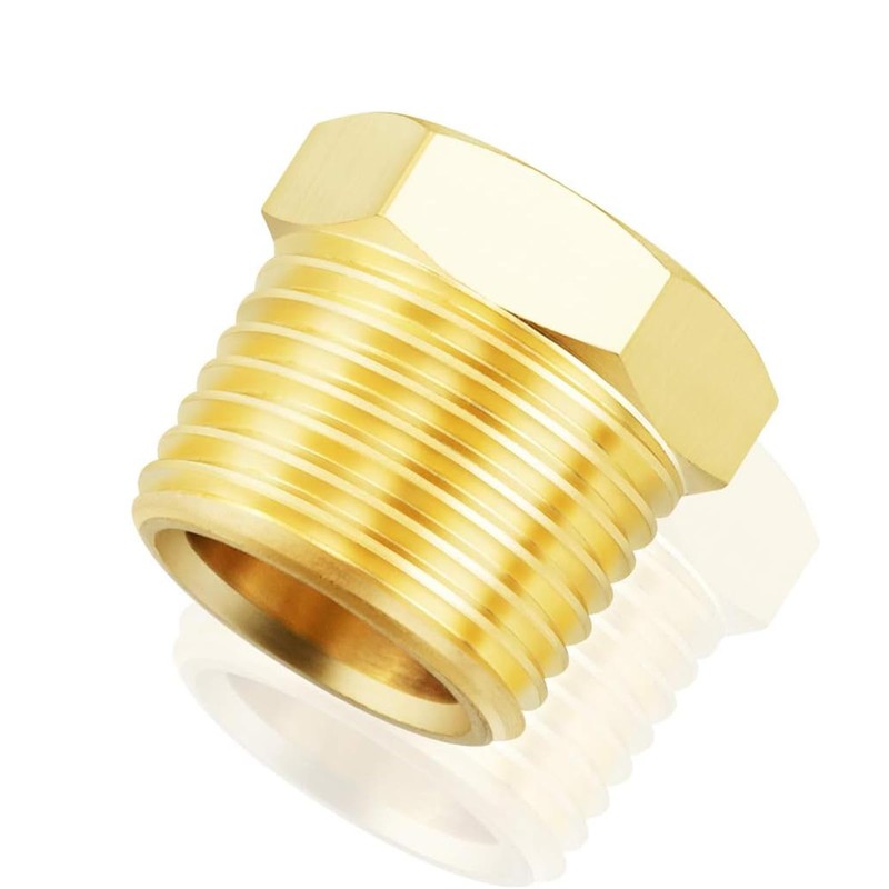 TAILONZ PNEUMATIC Brass Threaded Pipe Fitting 3/8 Inch BSP Male