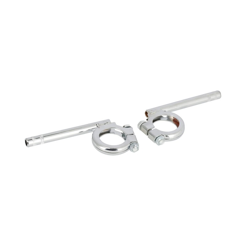 Set of 2 Front Indicator Light Brackets Chrome-Plated Diameter 10