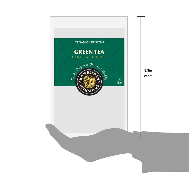 Hamblden Herbs Organic Green Tea Loose Leaf Infusion 65g (6