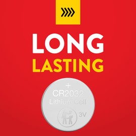 Eveready 2032 Batteries (10 Pack), 3V Lithium Coin Batteries for Watches, AirTags, Key Fobs, and Other Small Electronics