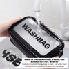 Clear Toiletry Bag, 3Pcs Clear Travel Toiletries Bag, Waterproof Clear