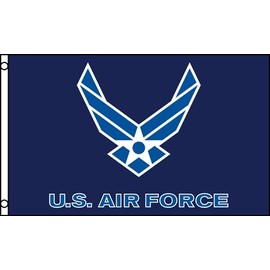 3'x5' US AIR Force Blue Wings Polyester Flags