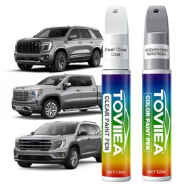 Toviiea Sterling Metallic(GXD/WA130H) Touch Up Paint for GMC