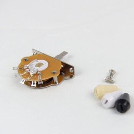 Premium 3-Way Blade Pickup Selector Switch For Strat Guitar, w/ 3 Tips