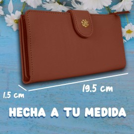 J.H. Company Cartera Para Dama Casual Con Tarjetero Yg312