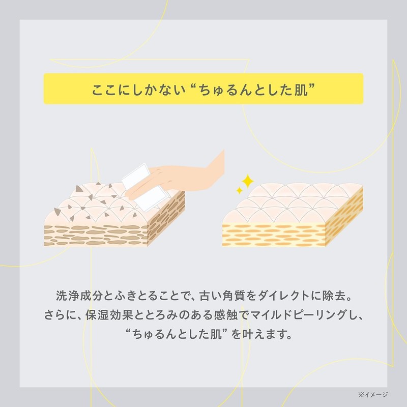 ONE BY KOSE (ワンバイコーセー) Wipe-off Beauty Serum Pore Clear Peel