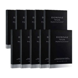 dominas [패션플러스][도미나스] [도미나스] [홈쇼핑 최신상] TG 도미나스 브라이트닝 마스크팩 4회분 10박스 (총 40회분) 없음 단일옵션