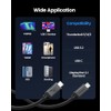 Cable Certificado Silkland USB 4 para Thunderbolt 5 de 5