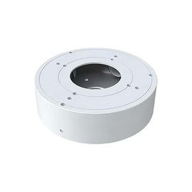 Titanium B9-W Junction Box for Dome Camera, Bracket, Conduit Base, White.