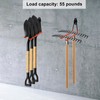 Enenes 2 Pack Steel Wall Mount Hooks, 7.3 Inch Garage