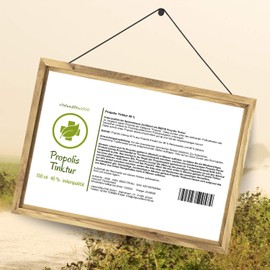 Best Propolis Tincture 100 ml – Real 40% Propolis – Beekeeper quality – Certified as Best Propolis with the grade 1.8 by the German Institute for Product Quality, 100% Natural – without auxiliary ingredients and additives - gluten and lactose free.