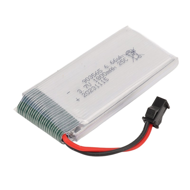 3.7V 1800mAh Rechargeable Lithium Battery For JJRC A6 H68 RC