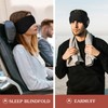 DEARMAMY Soundproof Sleep Ear Muffs Sleeping Eye Mask Sleeping Ear