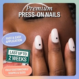 Chillhouse Chill Tips Simples | Juego de Uñas Clean Break, Press On