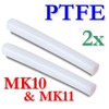 2 x PTFE Teflon Hose Pipe MK10 MK11 Bowden Tube