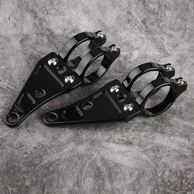 38-41mm Turn Signal Clamps Headlight Bracket, 2 Pieces Billet Aluminum