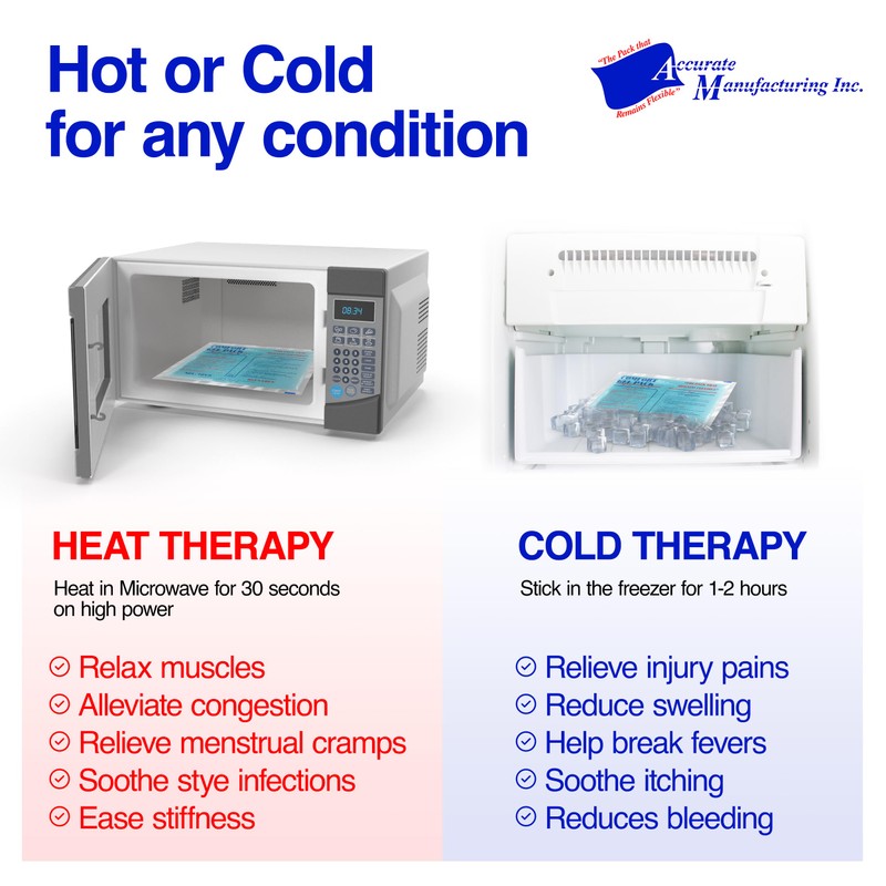 Accurate 9x12 Comfort Gel Pack-2 Pack (2)