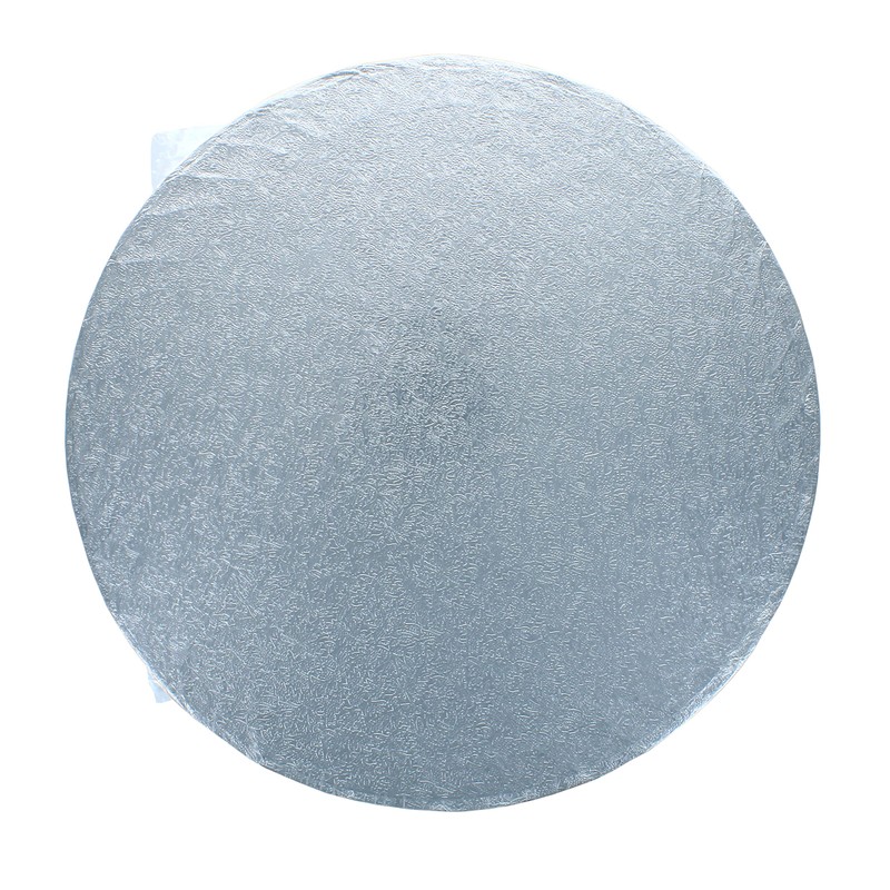 Culpitt Cake Board, Cake Drum, Silver, 9 Inch (228mm) Round,
