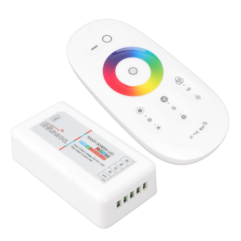 2.4G Wireless RF Touch Dimmer Switch 7 Color RGBW Dimming
