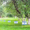 JKAVPPT 12 Pack Israel Israeli Stick Flag Small Mini Hand