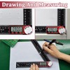 Digital Angle Finder Ruler Protractor, Stainless Steel Digital Angle Finder
