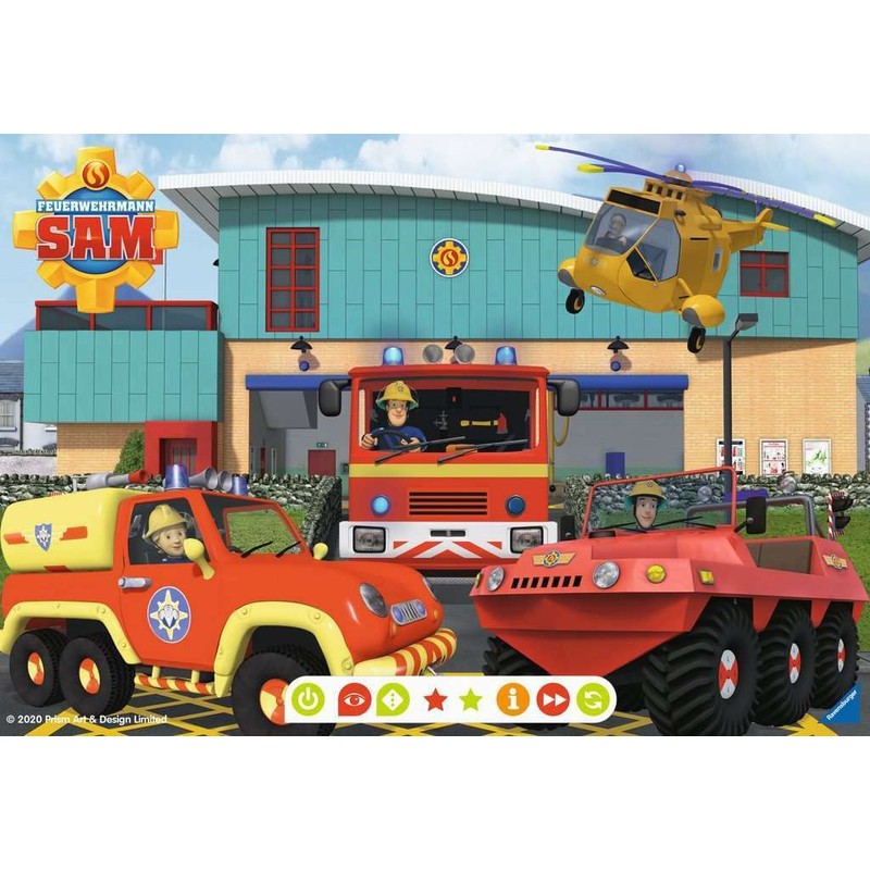 Ravensburger 00046 Tiptoi Puzzle for Little Explorers: Fireman Sam.
