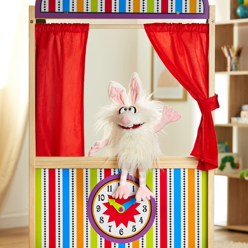 Living Puppets W803 Hand Puppets, White/Pink, 34 cm