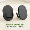 Xxshcdz 2 Pack Magnetic Hooks, Magnetic Refrigerator Hooks for Kitchen,