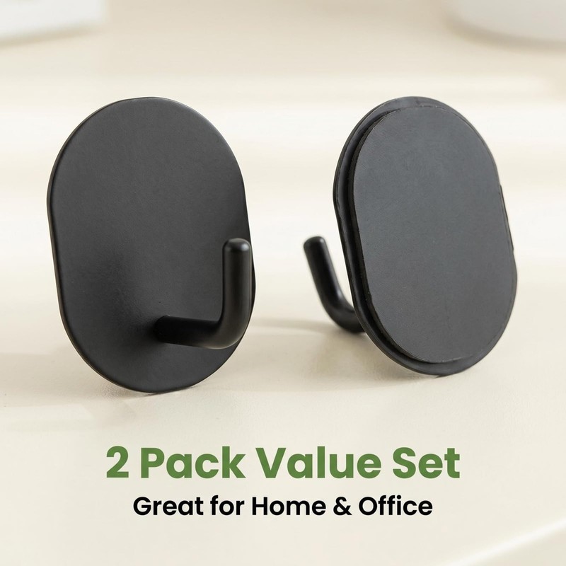 Xxshcdz 2 Pack Magnetic Hooks, Magnetic Refrigerator Hooks for Kitchen,