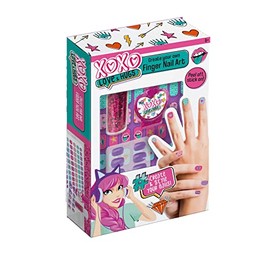 Love & Hugs Create Your Own Finger Nail Art - Childrens Beauty Pamper Make Up