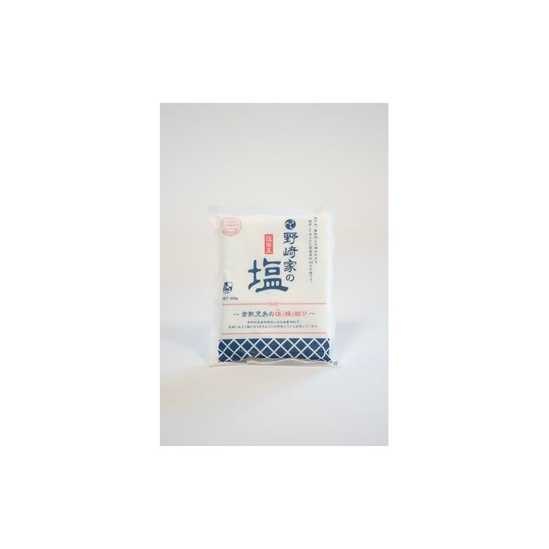 Shiotao Nozakiya Salt Produced in Okayama Prefecture, 17.6 oz (500