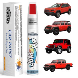 FIXEZPRO Firecracker Red(PRC/MRC) Touch Up Paint for Jeep, Car Paint Scratch Repair Remover Pen Color Exact Match, Quick and Easy Fix Automotive Chips and Nicks Scuff
