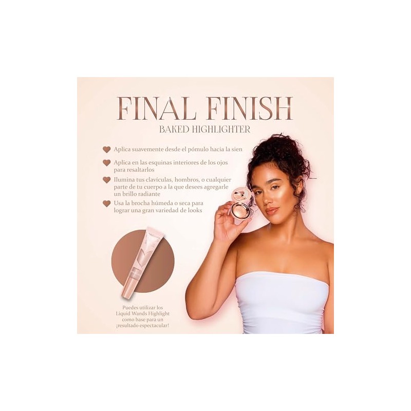 Beauty Creations Final Finish Baked Highlighter – Polvo iluminador en