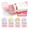 2pcs Collagen Night Wrapping Mask, Mejora La Elasticidad