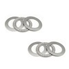 2 PCS AXK1024 High Precision Thrust Needle Roller Bearings with