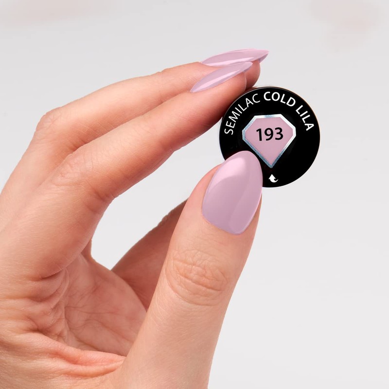 193 UV Nagellack Hybrid Semilac Business Line Cold Lila 7