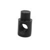 sourcing map Chainsaw Tension Adjuster Screw Nut Black 2pcs for