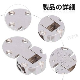 Hinges (2 Pieces) Sliding Hinge, Table Hinge, Door Hinge, Concealed Hinge, Folding Hinge, Durable, 90°, Foldable, Drop Hinge, Furniture Hinge, Sliding Hinge, Flip Hinge, Ellipse, Torque Hinge, Hinge,