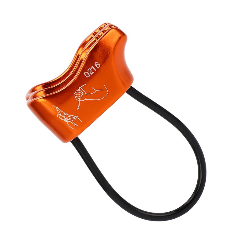 Rappel Device Aluminum Magnesium Alloy ATC Rappelling Descender for Outdoor