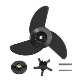 MGA089B Hélice de Motor de Pesca al Curricán de 3 Palas Compatible con Motores de Pesca al Curricán Motorguide con Diámetro de 3.5" Compatible con Motor Motorguide R3 55lb W55 Xi5 36v 75