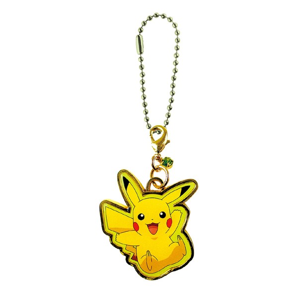 T'S Factory PM-5541156AUG Keychain Gold Pokemon Birthstone August